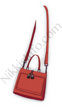 Tassel Handbag·Red