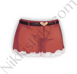 Decorative Shorts·Red