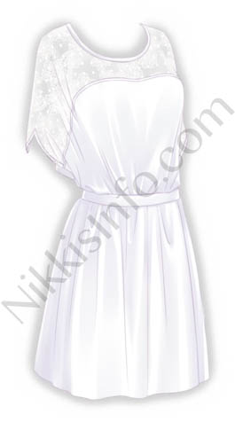 Hollow Dress·White
