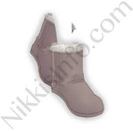 Short Snow Boots·Gray