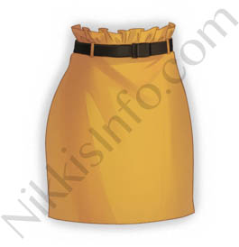 Career Skirt·Yellow