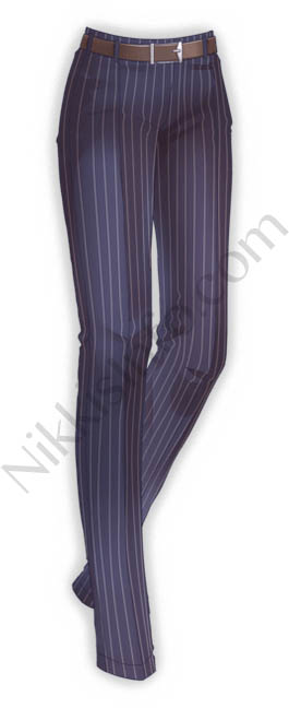 Stripe Gentleman·Pants