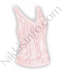 Knit Vest·Pink
