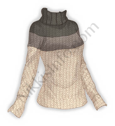 Gradient Colored Sweater